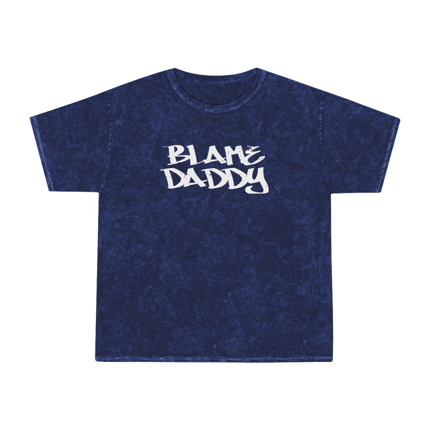 Blame Daddy Mineral Wash Graffiti T-Shirt