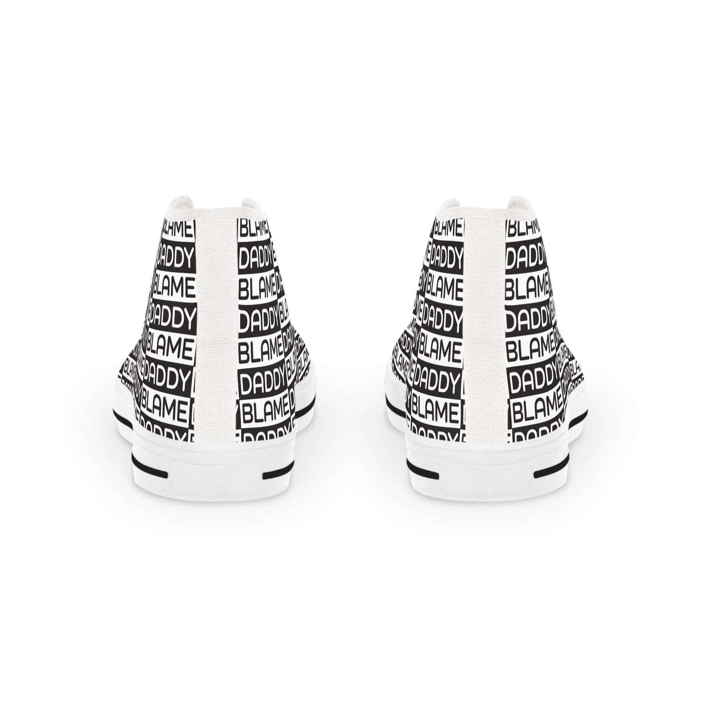 Blame Daddy Men's High Top Sneakers
