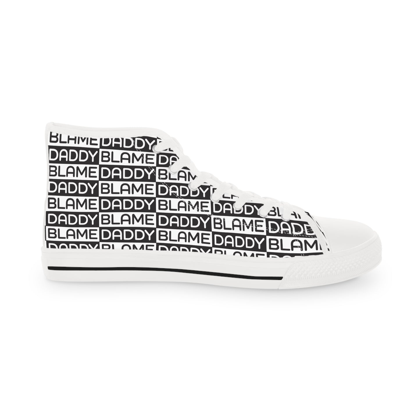 Blame Daddy Men's High Top Sneakers
