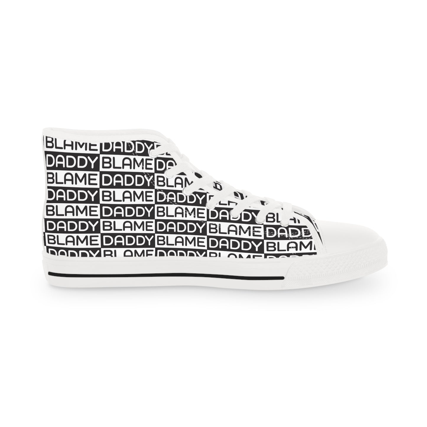 Blame Daddy Men's High Top Sneakers