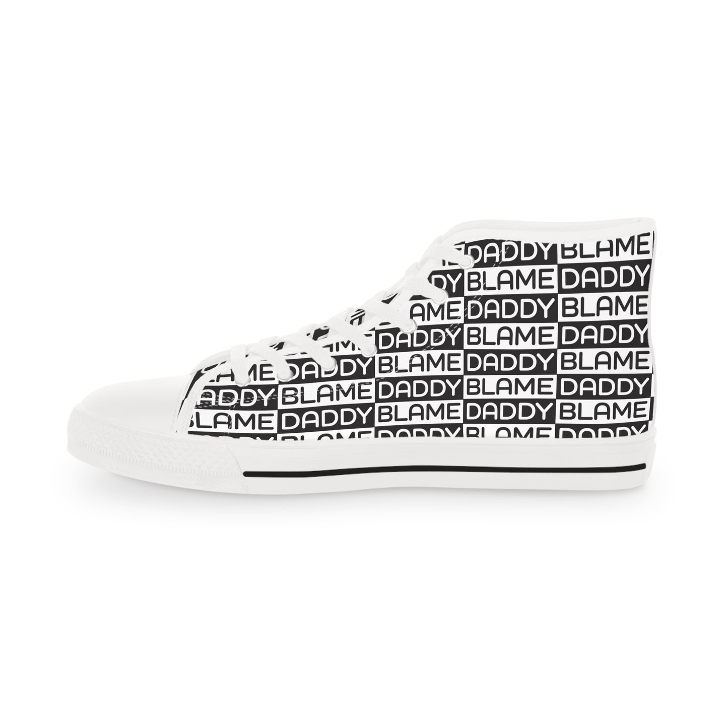 Blame Daddy Men's High Top Sneakers
