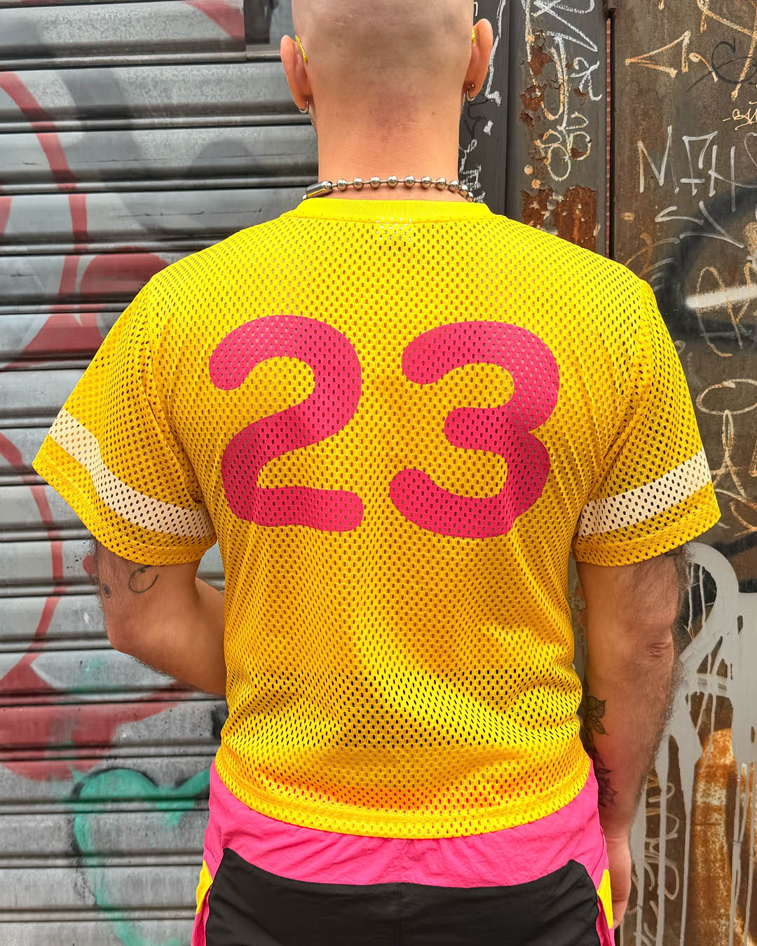 PUMP IT UP Mesh Jersey