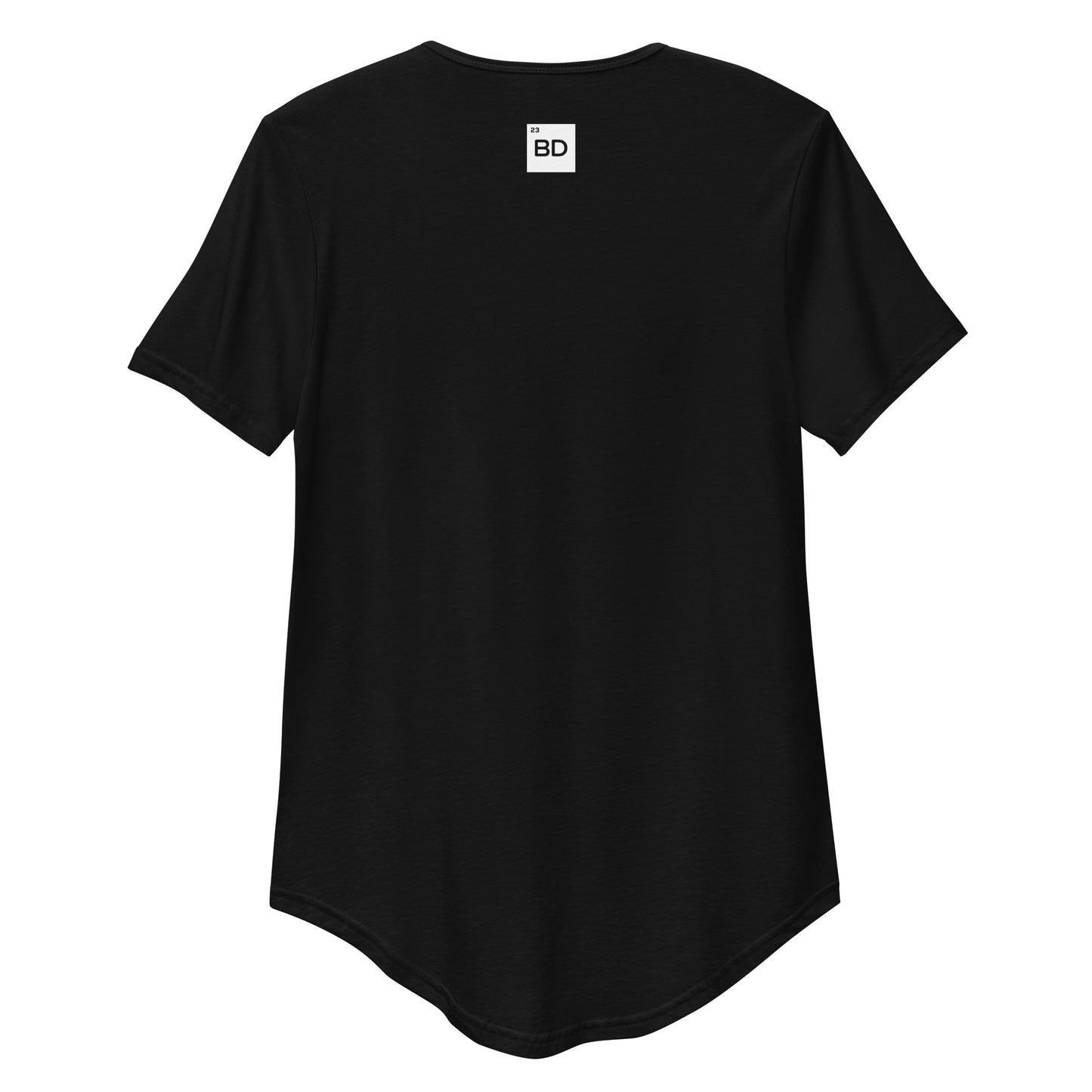 Blame Daddy Curved Hem T-shirt