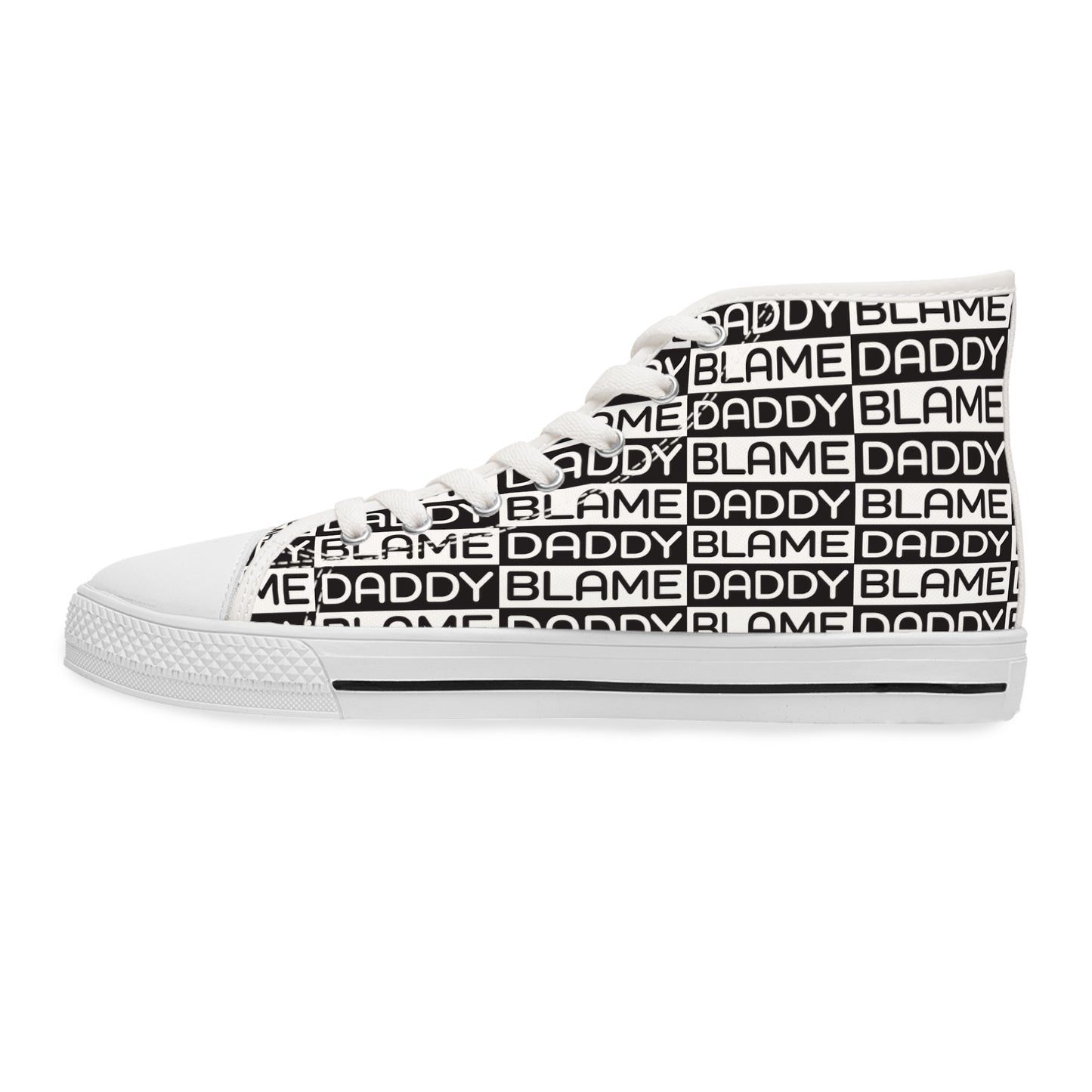 Blame Daddy Women's High Top Sneakers