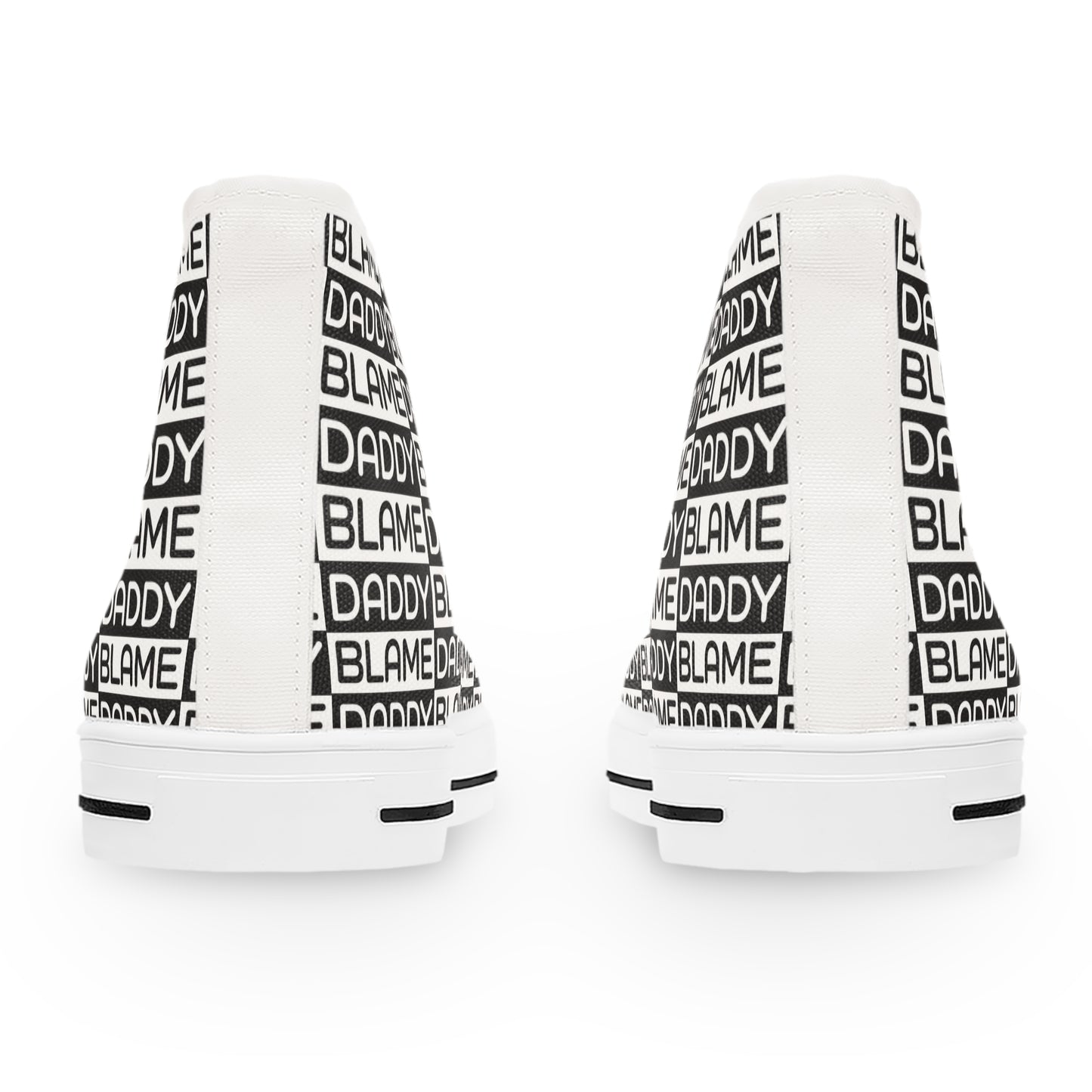 Blame Daddy Women's High Top Sneakers