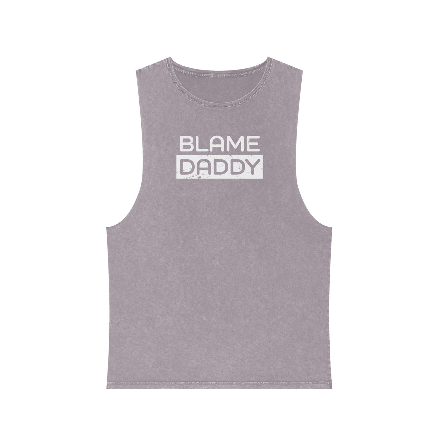 Blame Daddy Unisex Stonewash Tank Top
