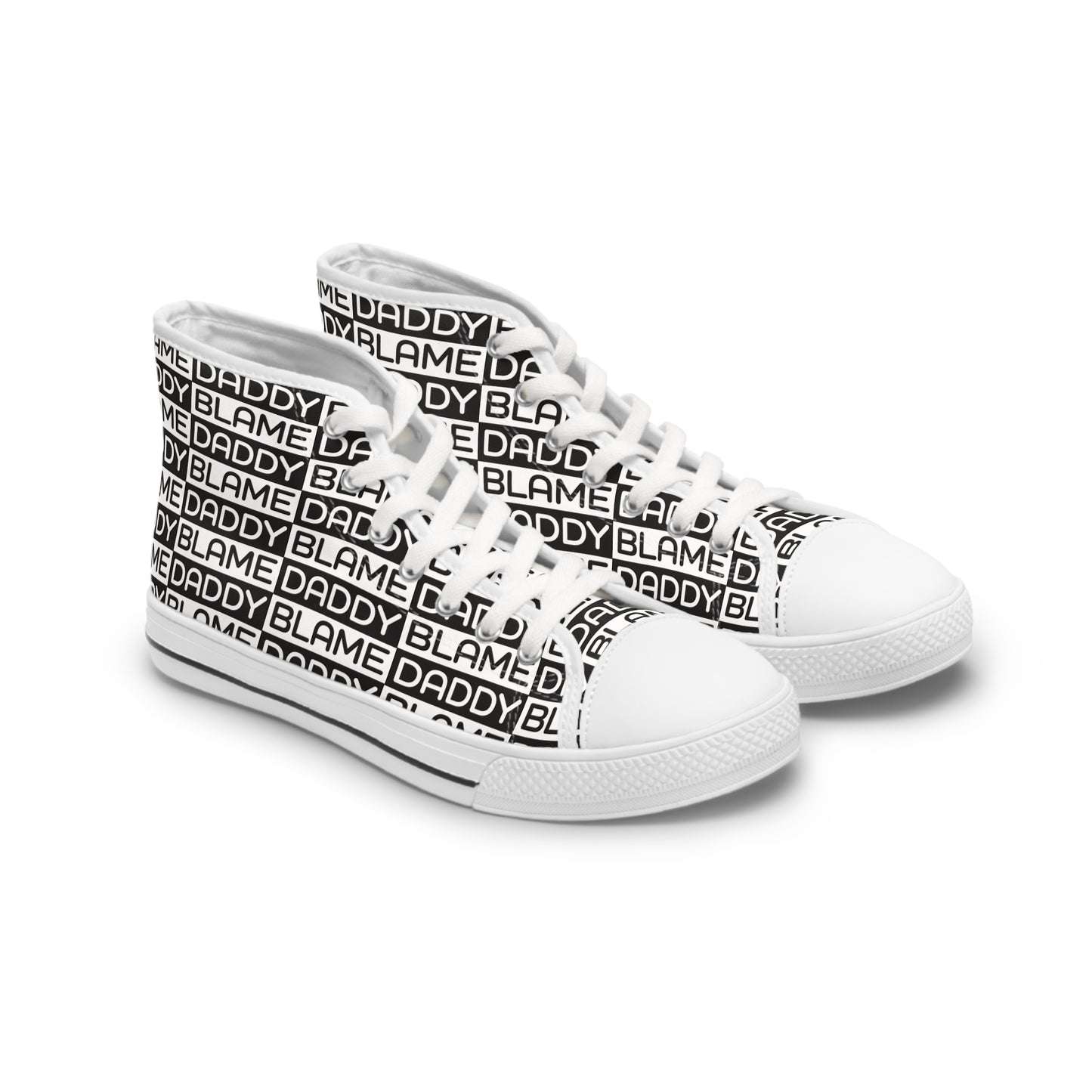 Blame Daddy Women's High Top Sneakers
