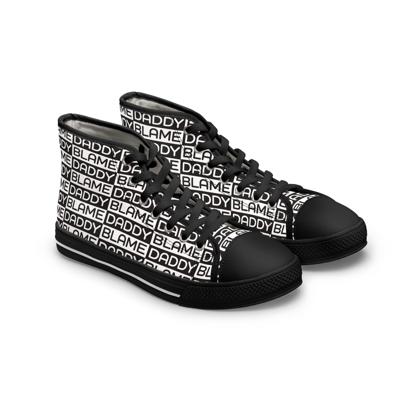 Blame Daddy Women's High Top Sneakers
