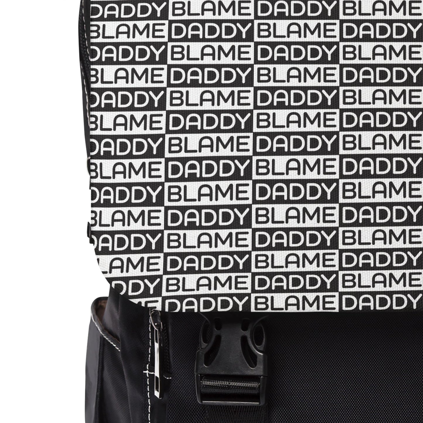Blame Daddy Flap Backpack