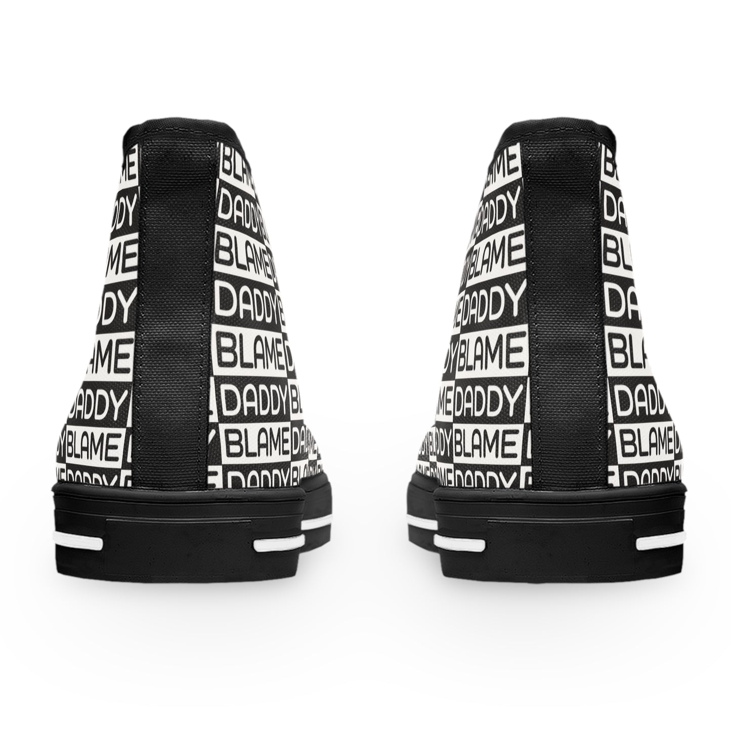 Blame Daddy Women's High Top Sneakers