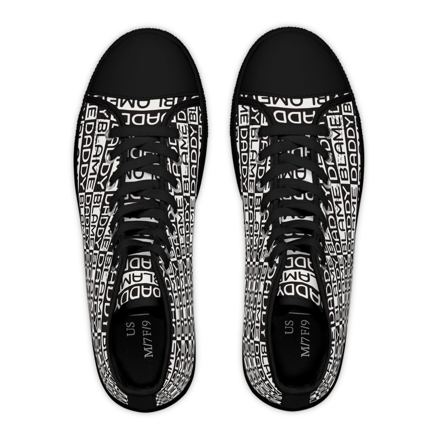 Blame Daddy Women's High Top Sneakers