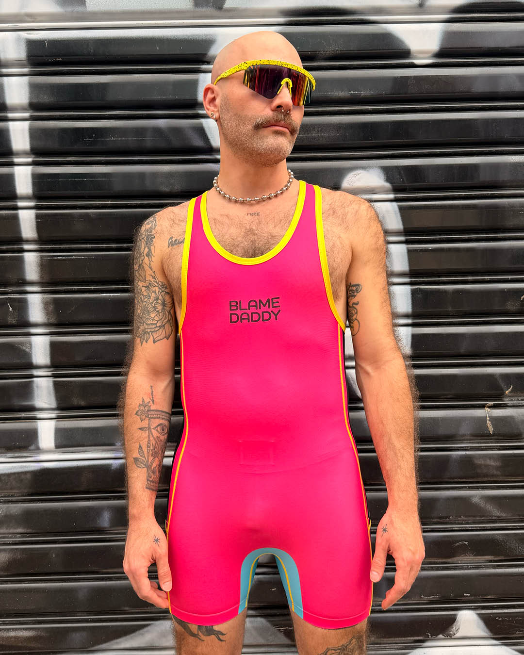 FULL FLEX Singlet with Pockets - Neon Pink