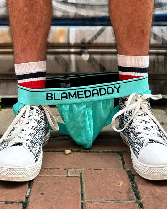 Blame Daddy Classic Jockstrap | Electric Blue
