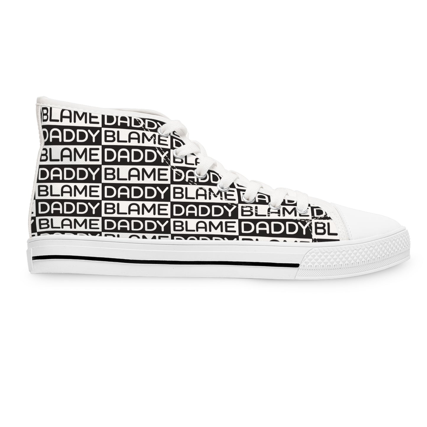 Blame Daddy Women's High Top Sneakers