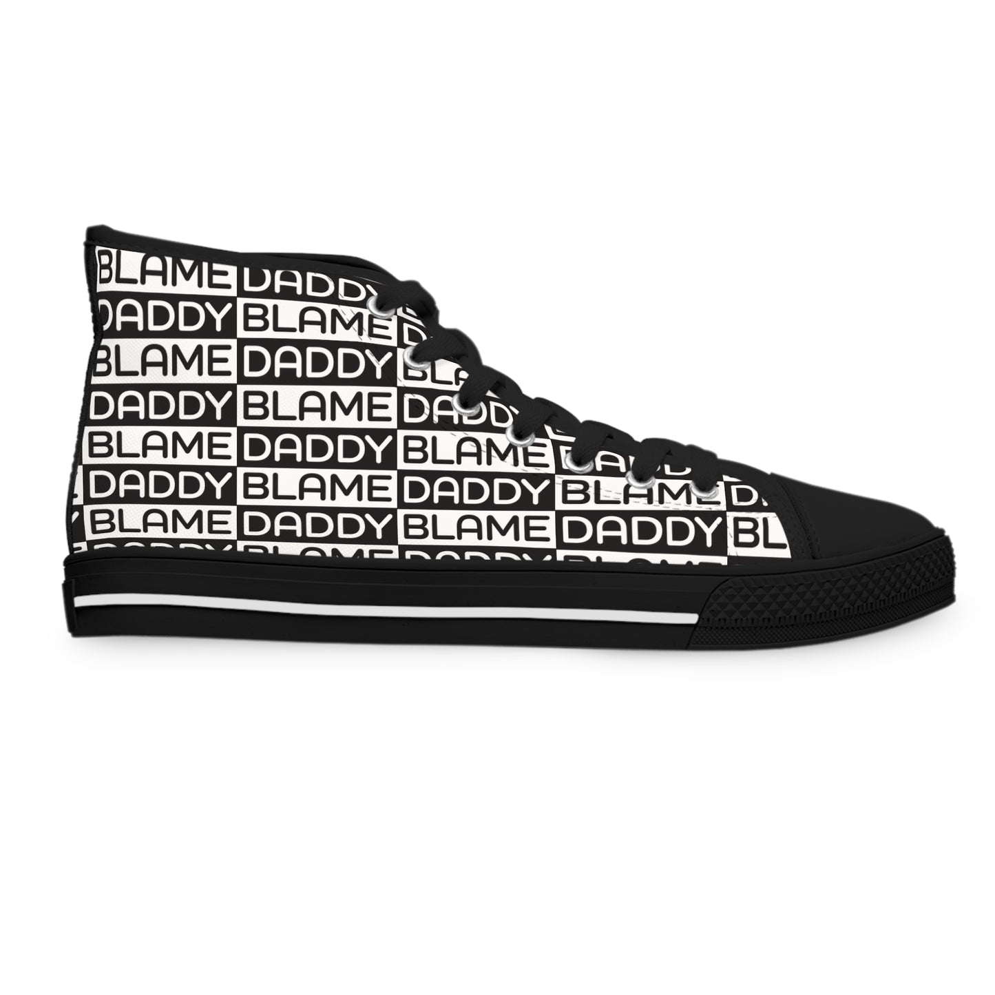 Blame Daddy Women's High Top Sneakers