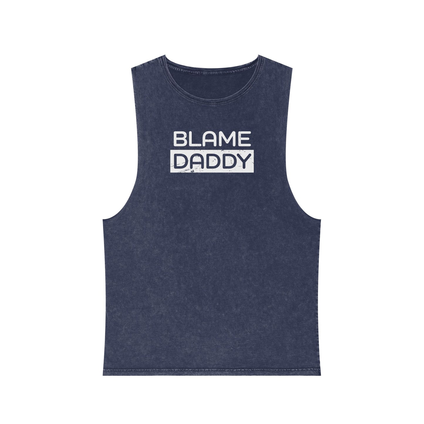 Blame Daddy Unisex Stonewash Tank Top