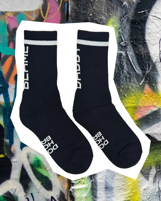 Blame Daddy Crew Socks - One Stripe