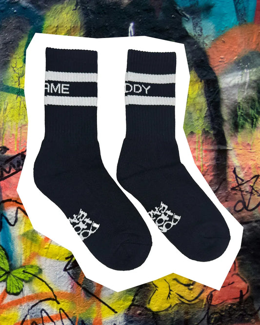 Blame Daddy Crew Socks - Two Stripes