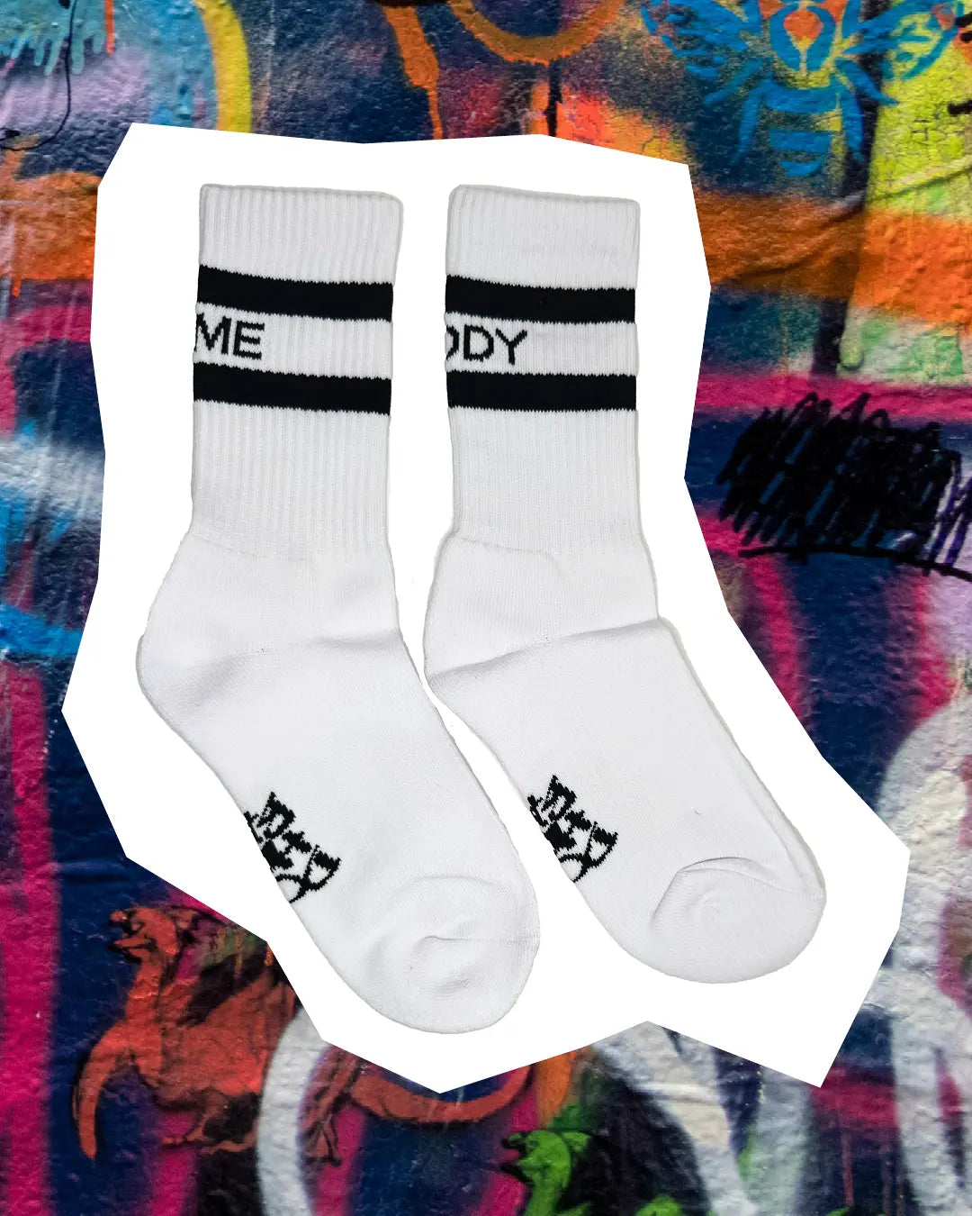 Blame Daddy Crew Socks - Two Stripes