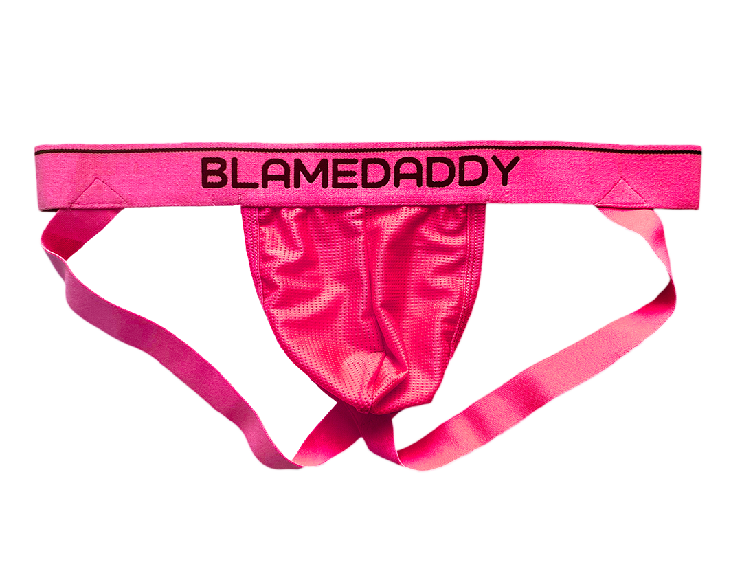 Blame Daddy Classic Jockstrap | Neon Pink