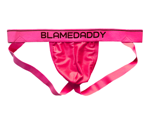 Blame Daddy Classic Jockstrap | Neon Pink