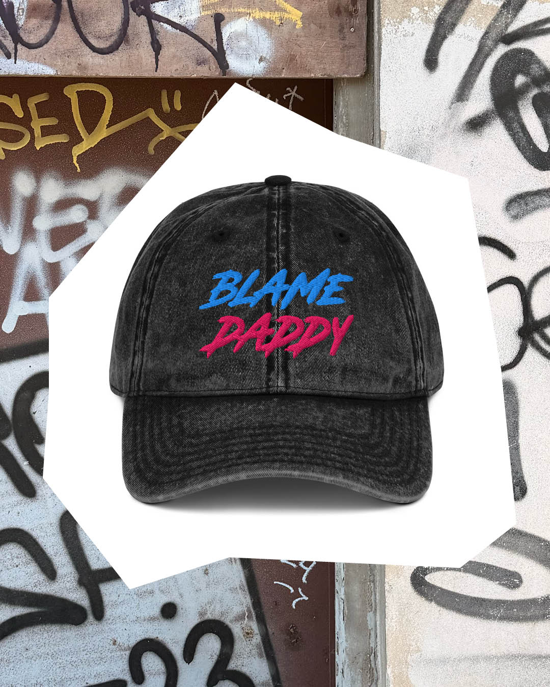 ACID WASHED Vintage Dad Hat