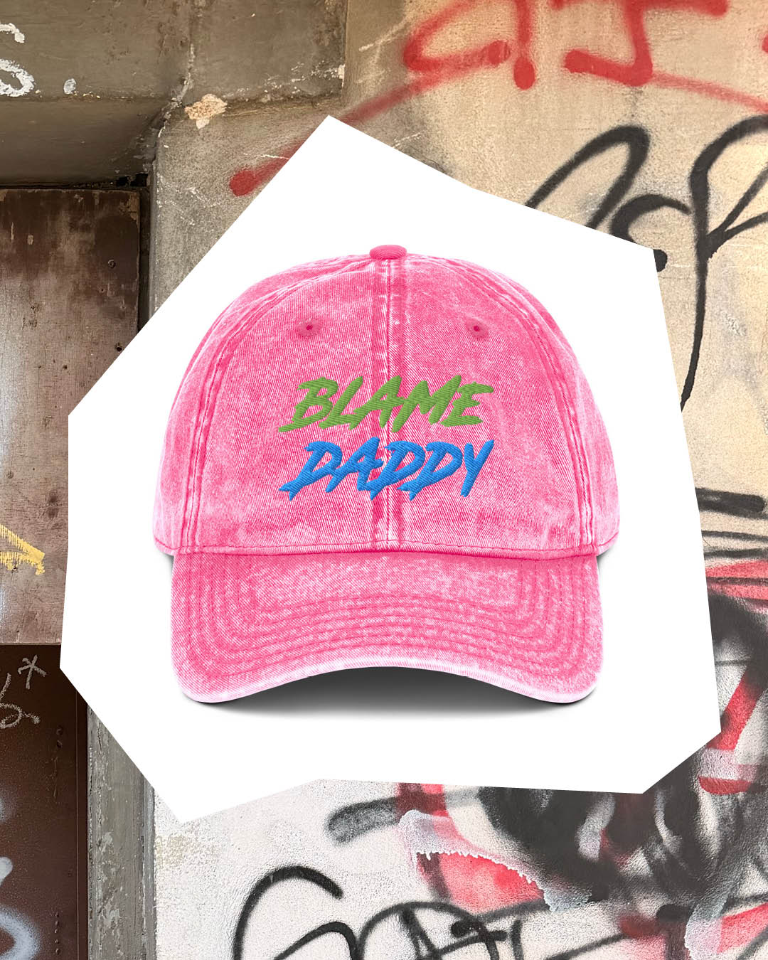 ACID WASHED Vintage Dad Hat