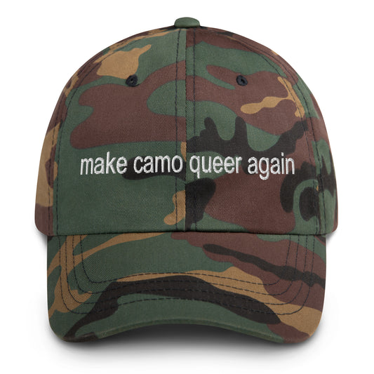 Blame Daddy "Make Camo Queer Again" Hat