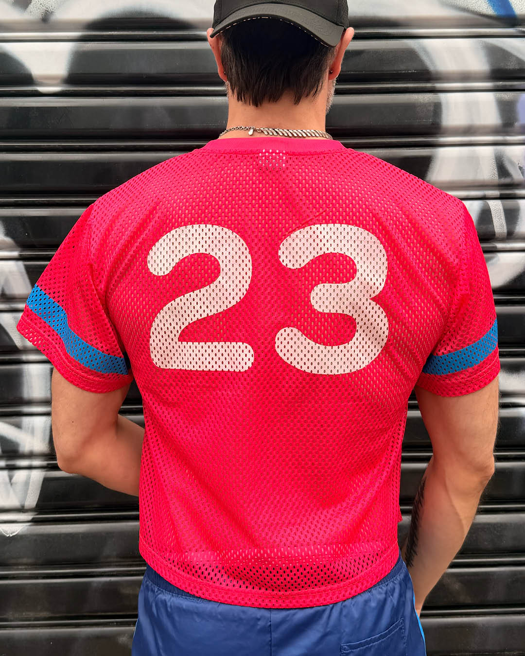 PUMP IT UP Mesh Jersey