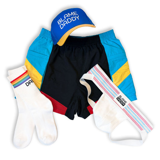 Shorts + Jock + Hat + Socks Jock Surprise Bundle