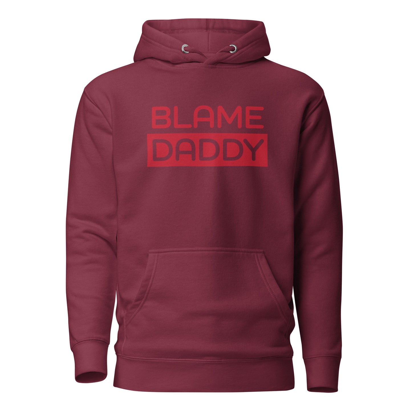 Blame Daddy Red Hoodie
